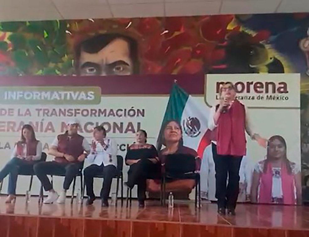 Se realiza Asamblea Informativa en Defensa de la Transformación y la Soberanía Nacional en Pachuca 