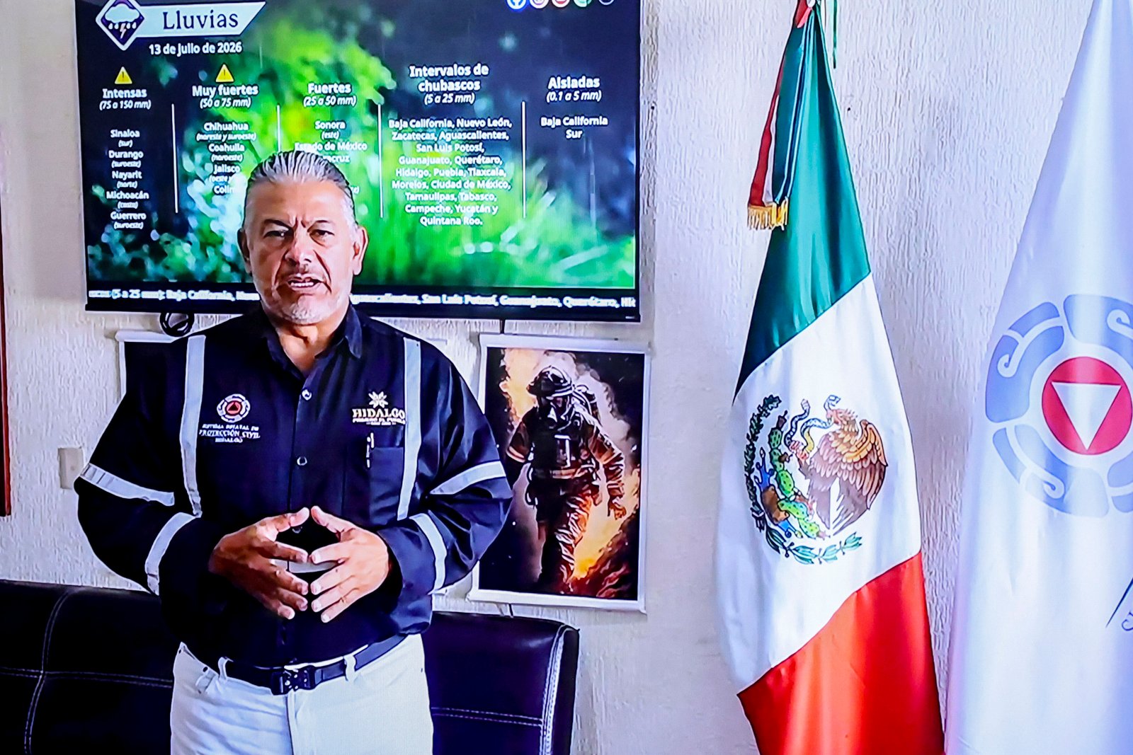 Gobierno de Hidalgo fortalece acciones preventivas ante los efectos del cambio climático