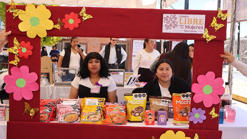 Bazares de Centros LIBRE impulsan autonomía económica de mujeres 