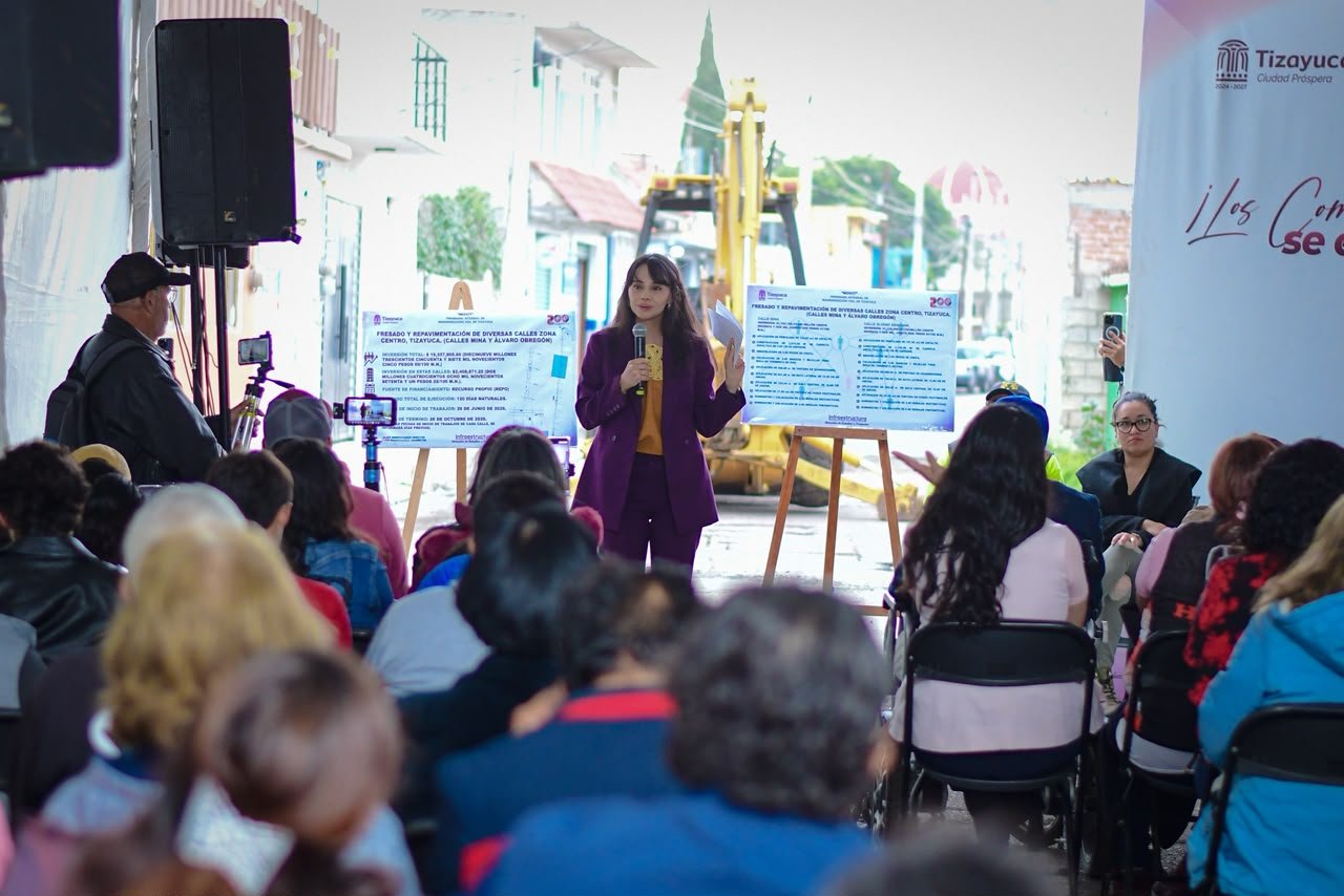 Trabajos de pavimentación en las calles Mina y Álvaro Obregón se integran a obras estratégicas del MOVIT 