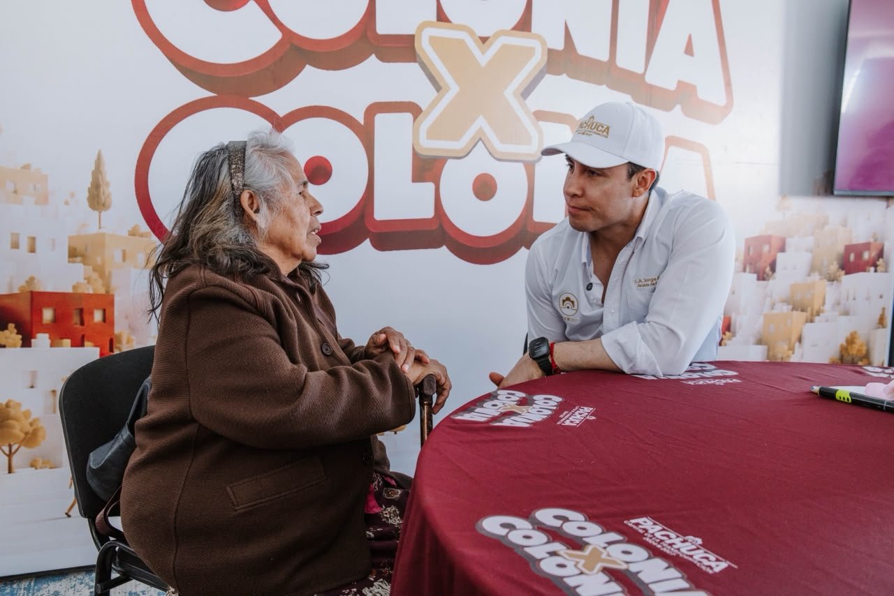 ColoniaXColonia llega a las 2 mil 500 atenciones en Pachuca