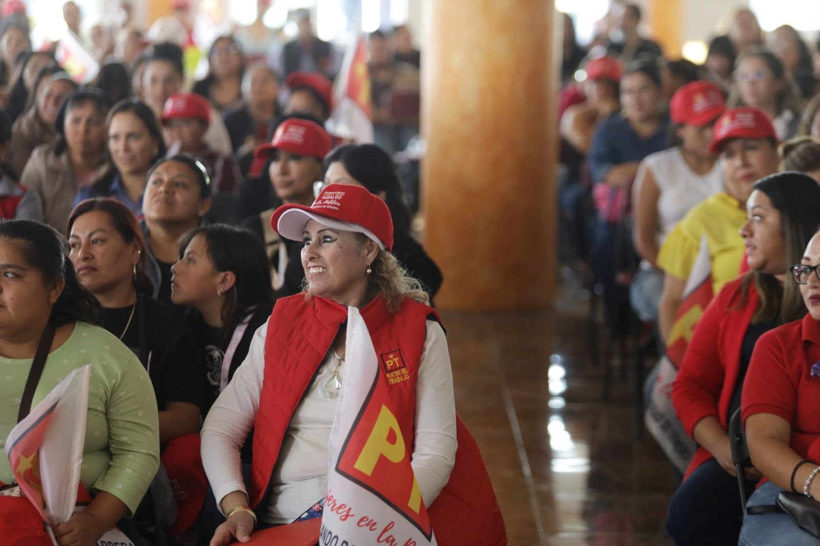 Mujeres y juventudes, protagonistas del fortalecimiento del PT Hidalgo