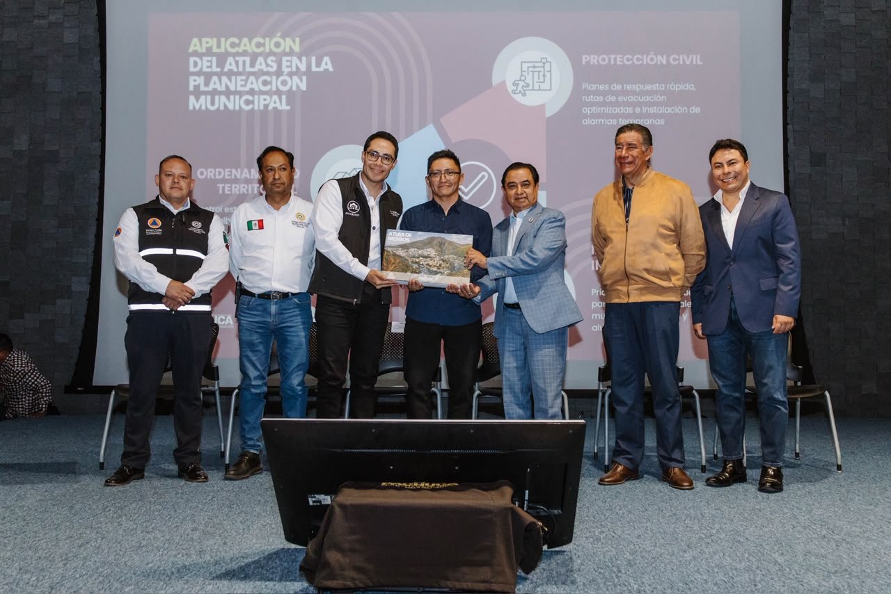 Actualiza Pachuca su Atlas de Riesgos con una visión integral del territorio
