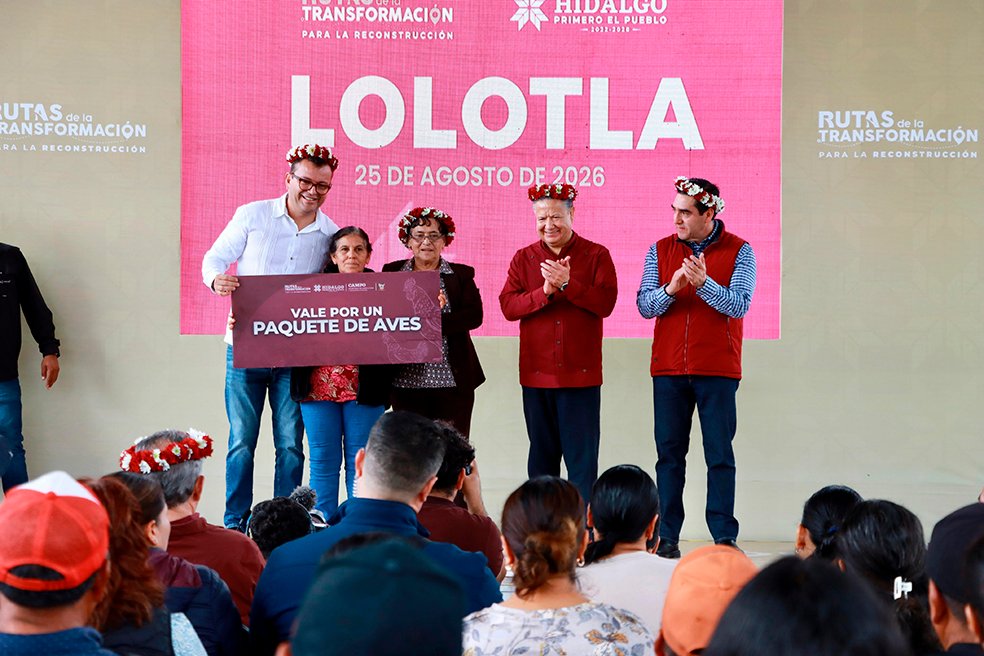 Gobierno de Hidalgo impulsa a las mujeres con más de 234.5 millones de pesos en apoyos rurales