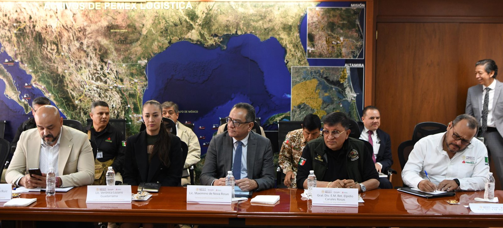 Refuerzan estrategia de seguridad en Hidalgo mediante coordinación con Pemex