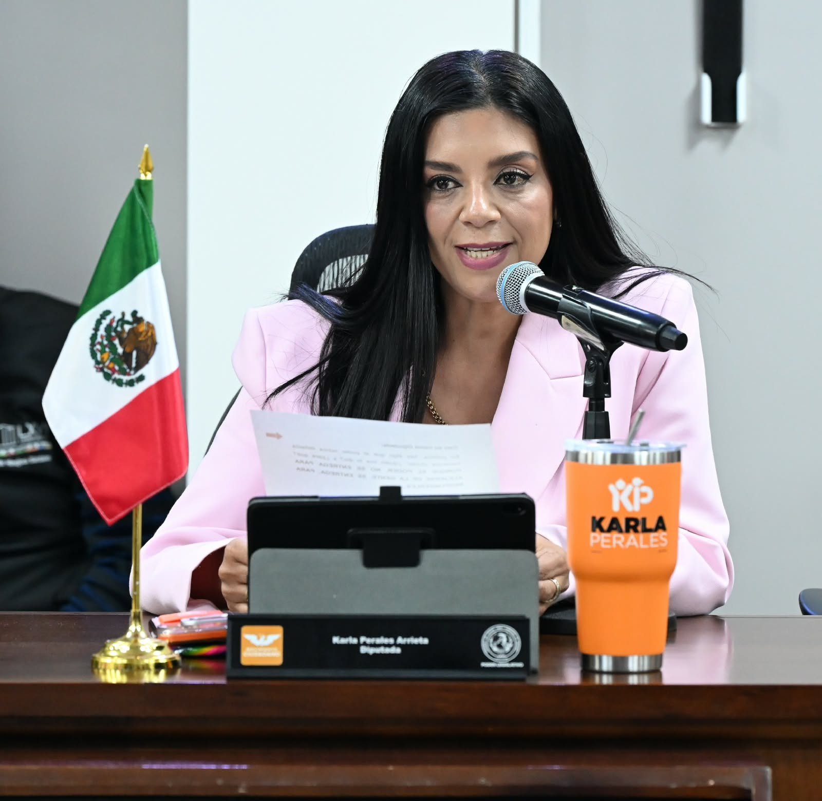 Karla Perales: “La gente ya no necesita discursos, necesita resultados”