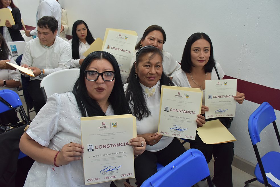 Invita IAAMEH al curso “Formación integral para las personas cuidadoras” para brindar una atención de calidad