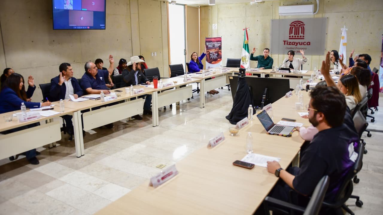 Aprueba Cabildo de Tizayuca inversiones estratégicas en pavimentación, alumbrado público, equipamiento de bomberos, eventos de bienestar animal y culturales