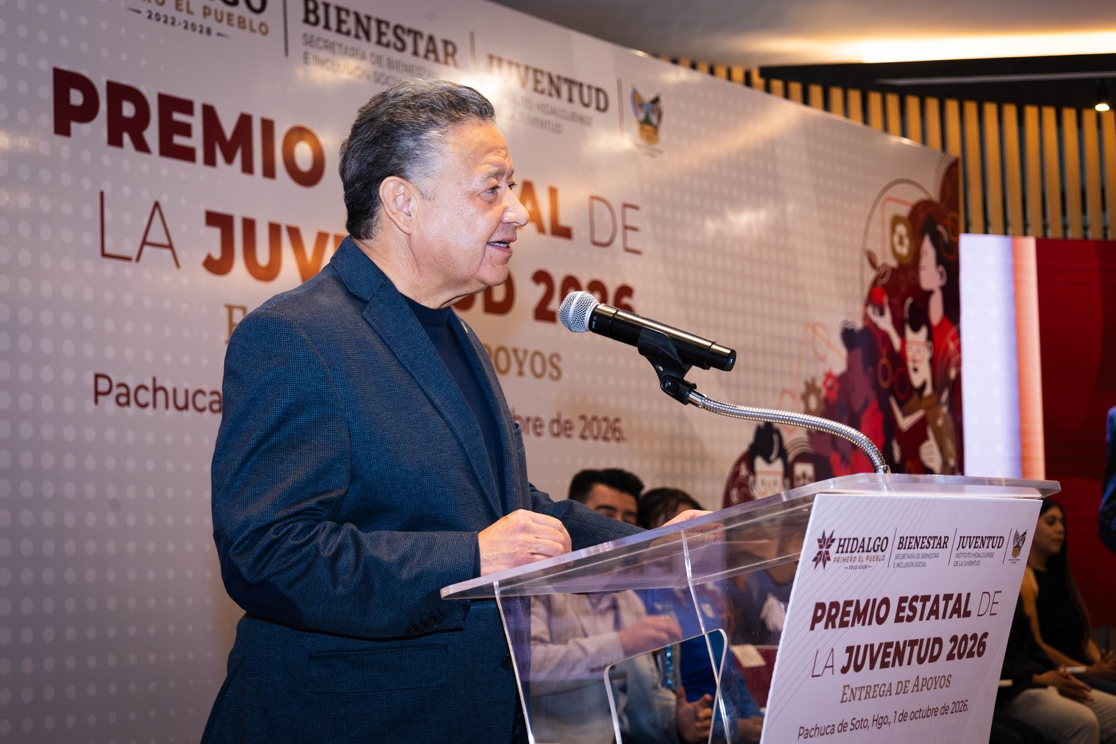 Menchaca Salazar respalda transformación de juventud hidalguense