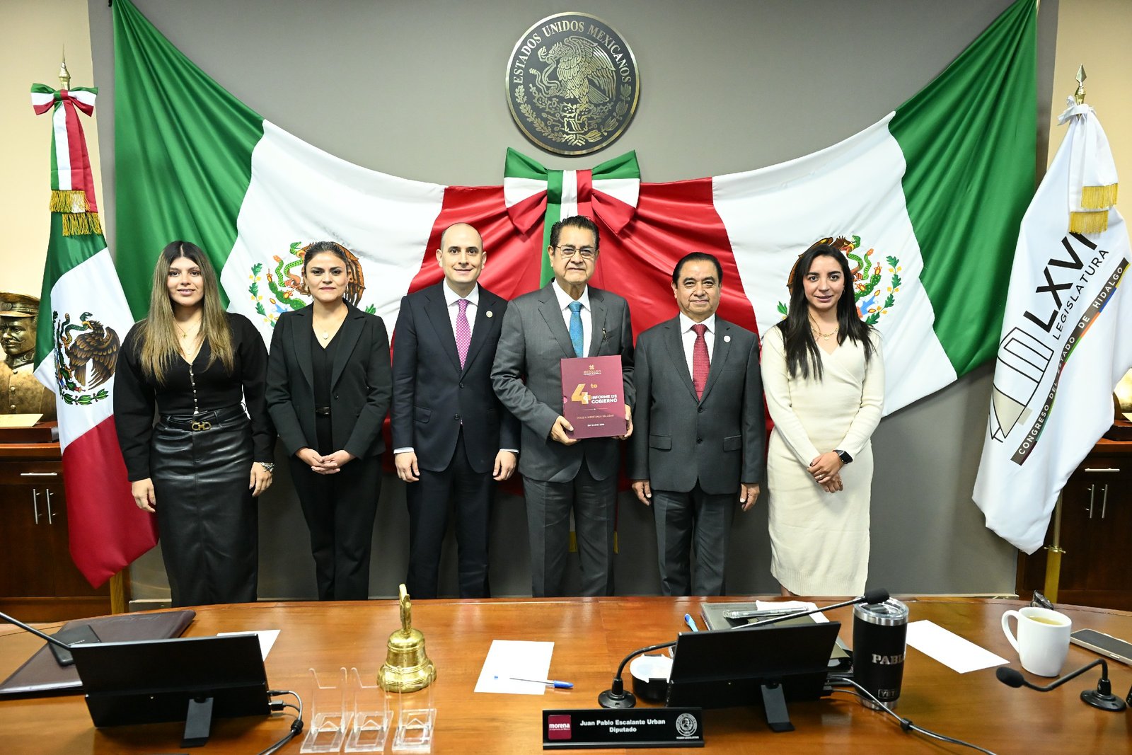 Guillermo Olivares destaca avances en gobernabilidad y atención ciudadana durante su comparecencia ante el Congreso de Hidalgo