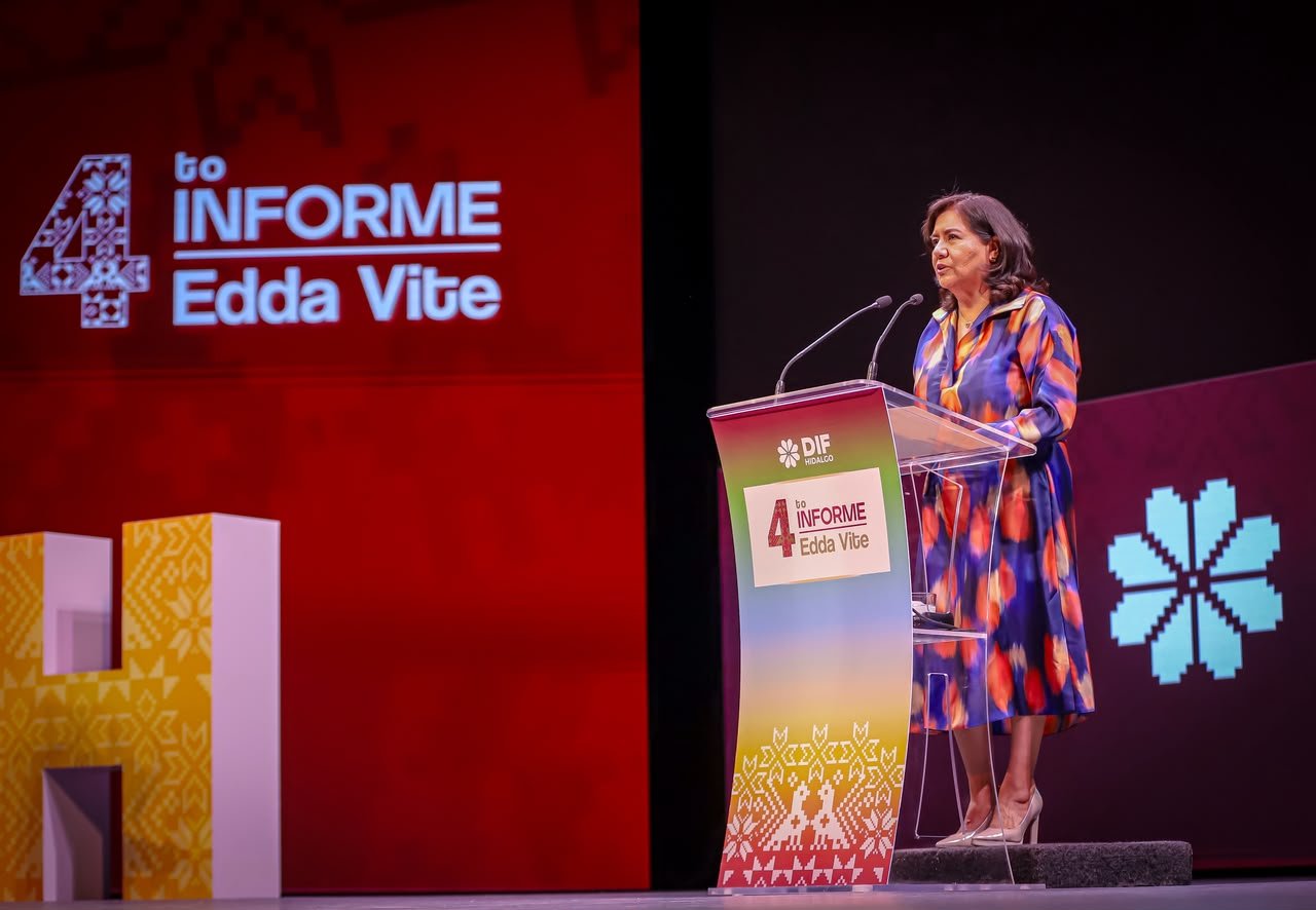 Edda Vite presenta resultados de cuatro años de trabajo al frente del DIF Hidalgo