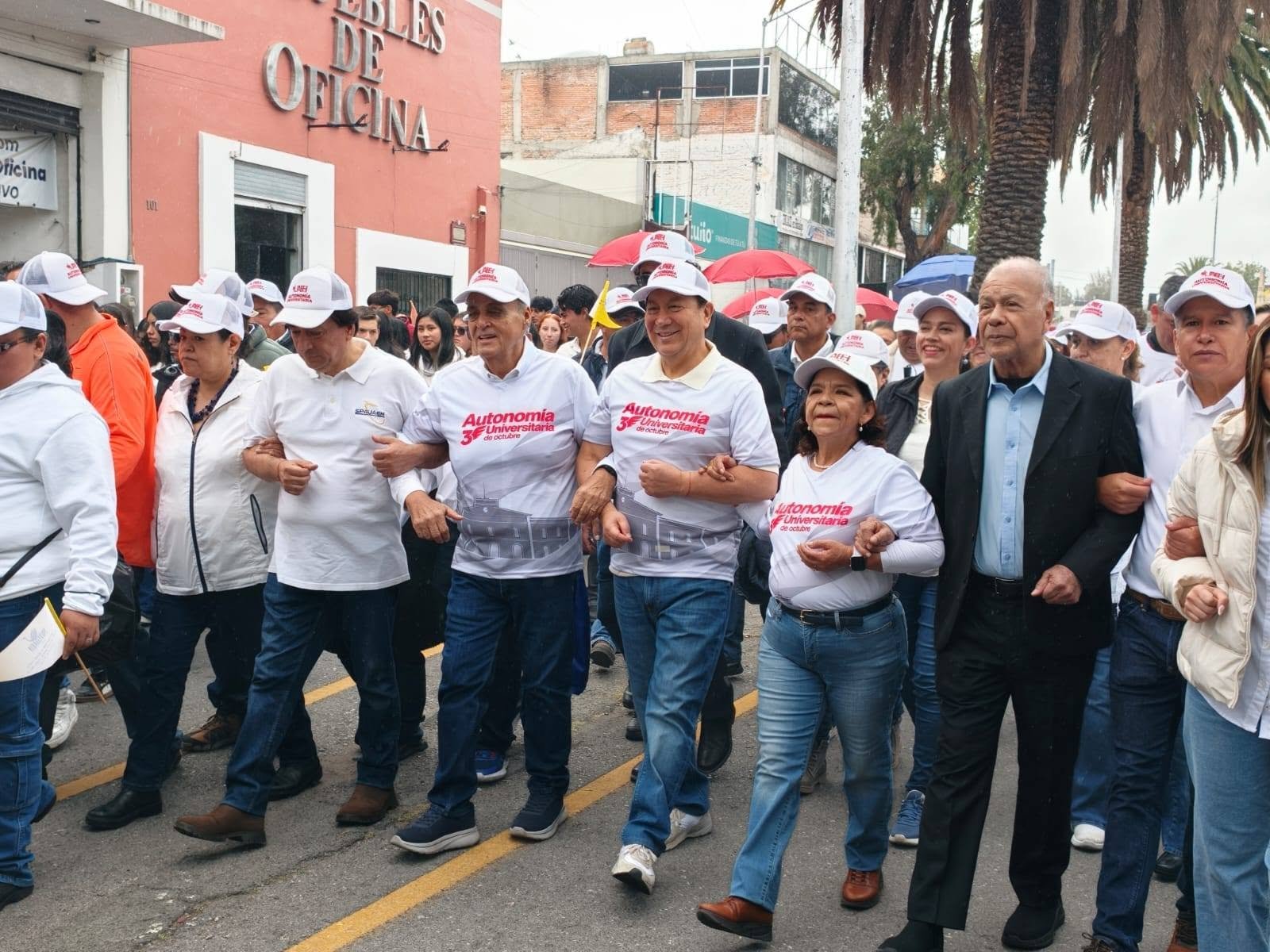 UAEH toma Pachuca; Gerardo Sosa reaparece y lanza mensaje político