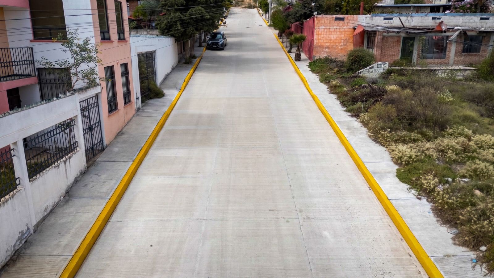 Jorge Reyes impulsa obras que benefician a las familias de Matilde